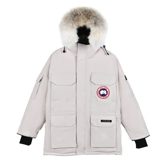 Canada Goose Expedition Down Jacket – Off-White (Women's)