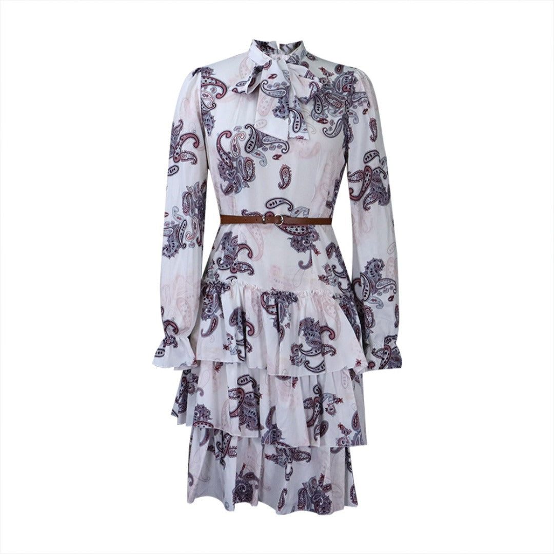 Women Dress Women's Autumn Print Dress