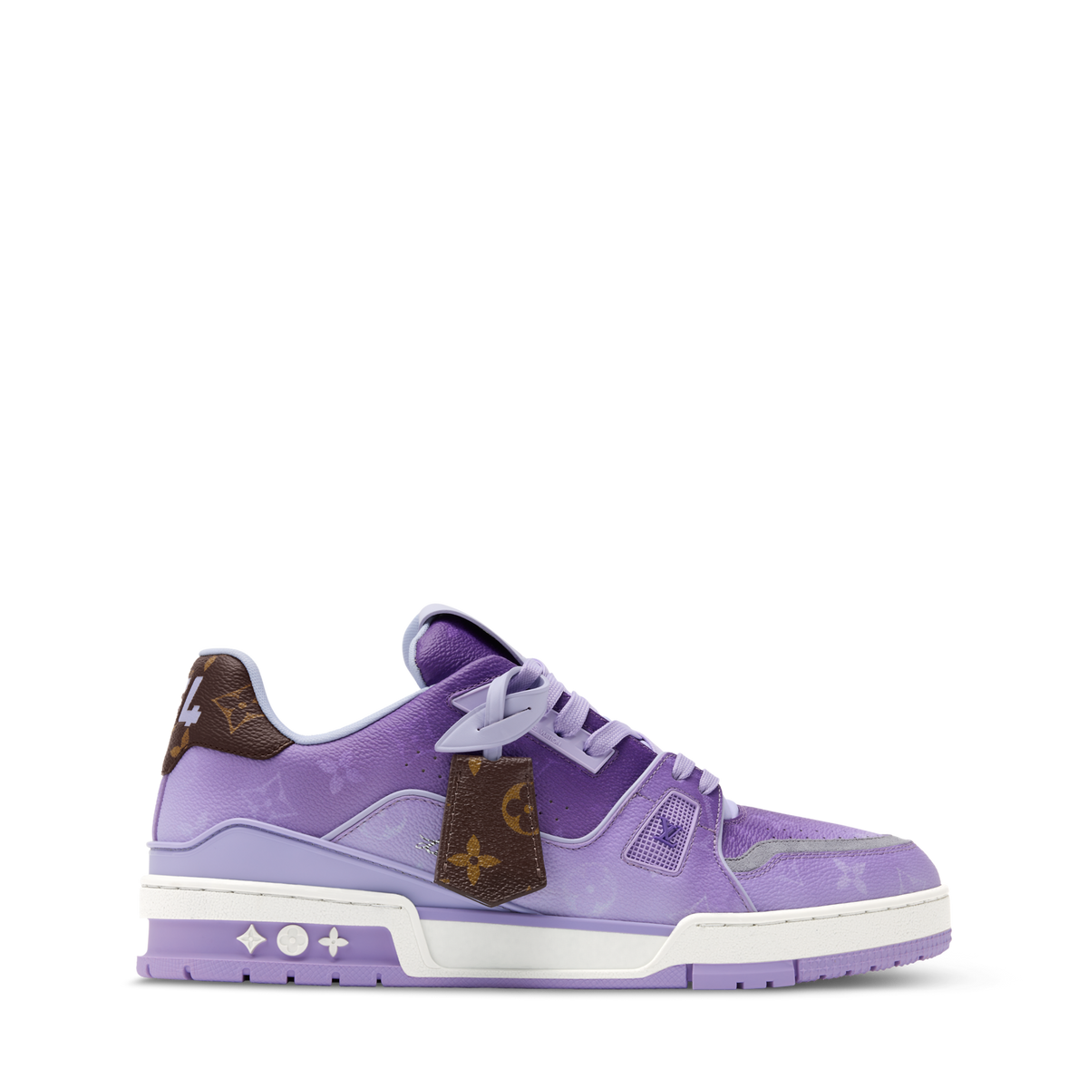 LV Trainer Sneaker Monogram-printed canvas Purple